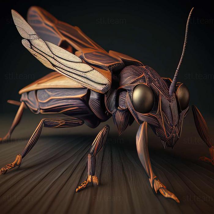 3D model Neotoxoptera (STL)